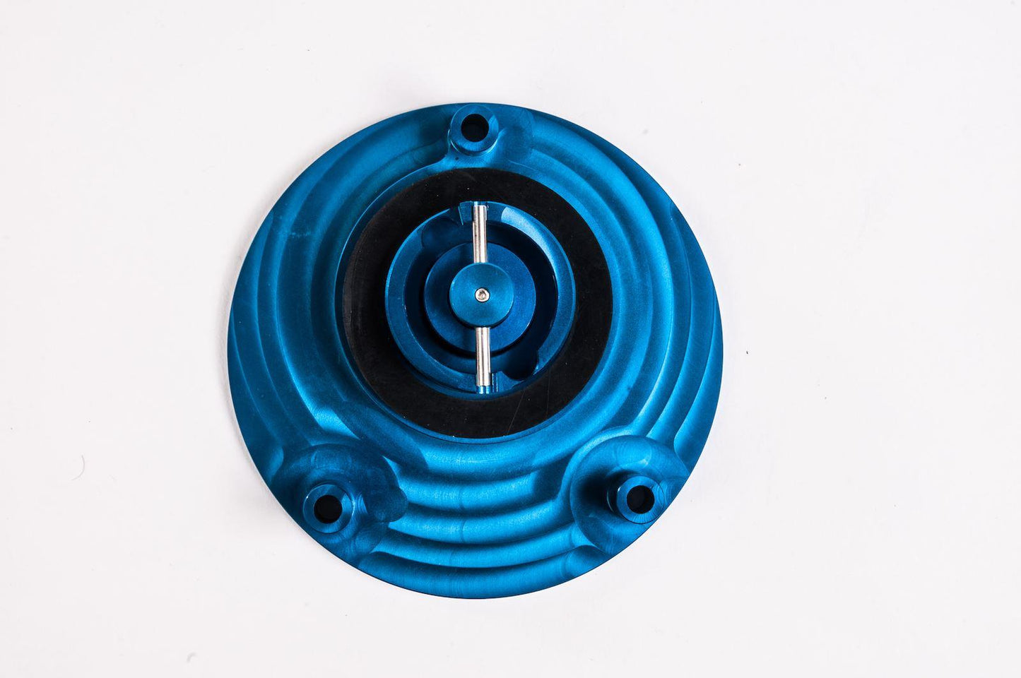 Keyless Evo Quick Release Fuel Cap - Blue