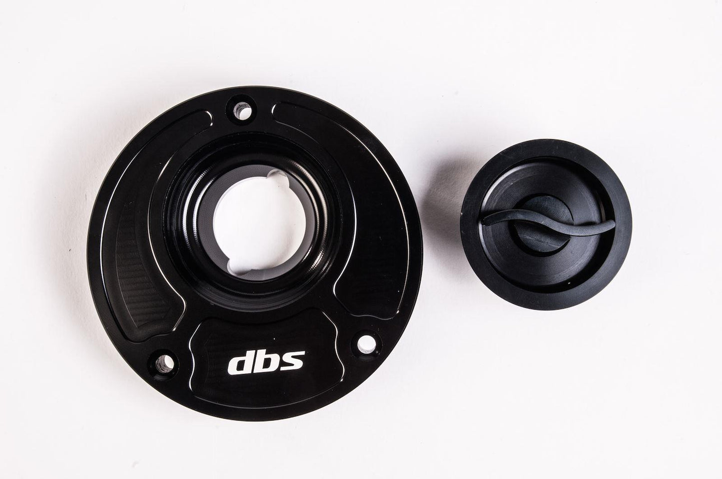 Keyless Quick Release Evo Fuel Cap Ducati/Yamaha - Black