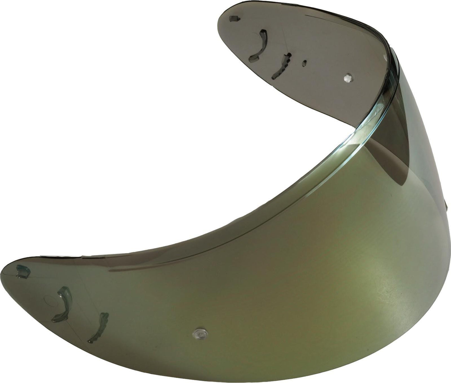 Gold Iridium Visor for Shoei CW-1/XR1100/X-Spirit 2/Qwest - Pinlock Ready