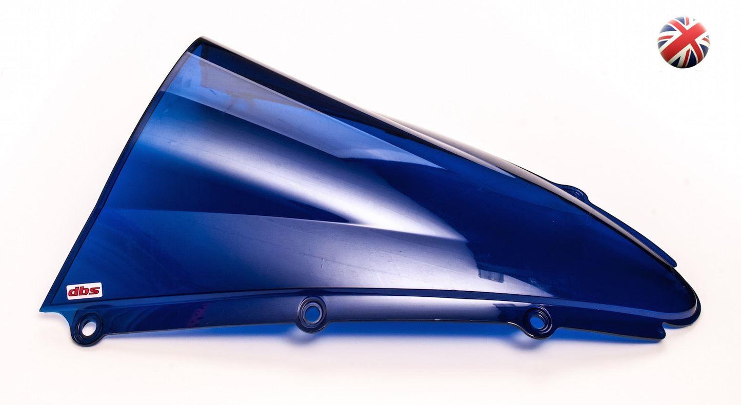 Blue Tint DBS Double Bubble Screen Yamaha YZF-R1 2000-2001