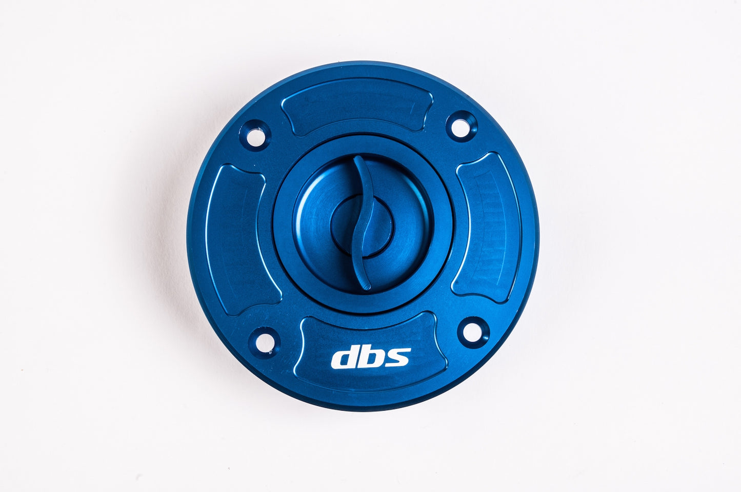 Evo Fuel Cap Suzuki 4 Bolt - Blue