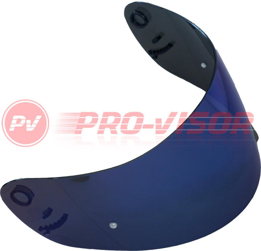 Blue Iridium Pinlock Ready Visor fits Shoei CX1-V XR1000/Raid 2